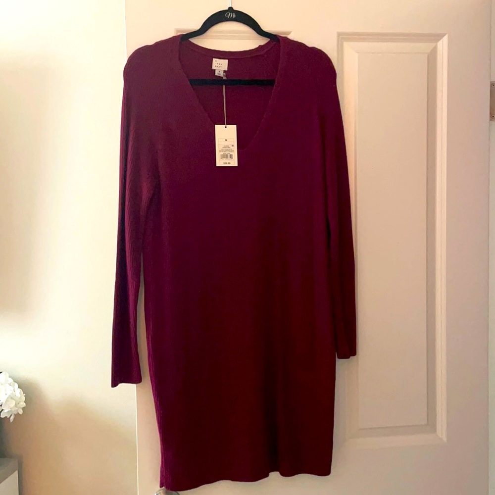Women’s A New Day maroon sweater dress
